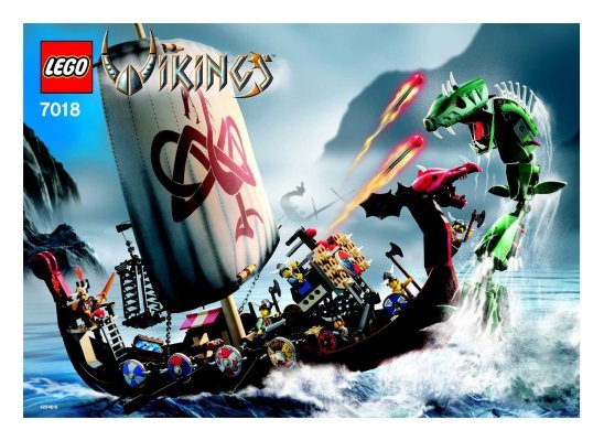 7018 - Viking Ship challenges the Midgard Serpe