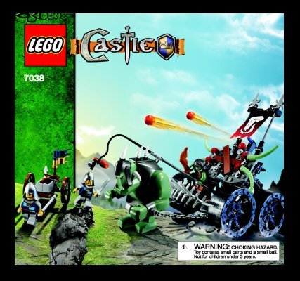 Istruzioni per la Costruzione - LEGO - 7038 - Troll Assault Wagon: Page 1