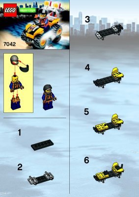 Istruzioni per la Costruzione - LEGO - 7042 - Dune Patrol: Page 1