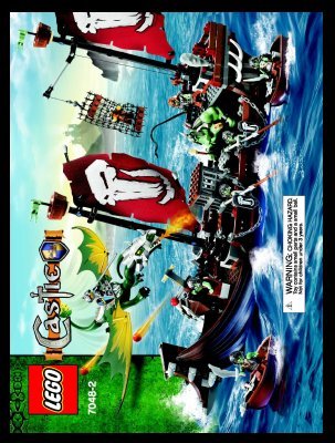 Istruzioni per la Costruzione - LEGO - 7048 - Troll Warship: Page 1