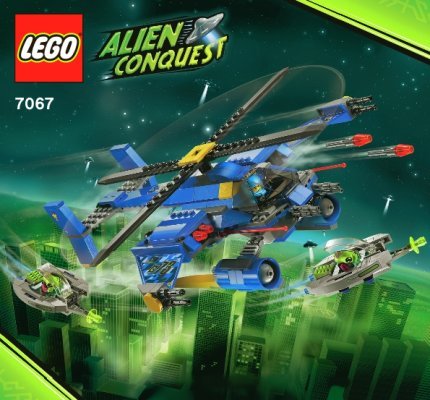 Istruzioni per la Costruzione - LEGO - 7067 - Jet-Copter Encounter: Page 1