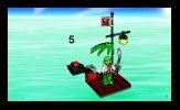 Istruzioni per la Costruzione - LEGO - 7070 - Catapult Raft: Page 5