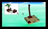 Istruzioni per la Costruzione - LEGO - 7071 - Treasure Island: Page 3