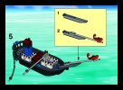 Istruzioni per la Costruzione - LEGO - 7072 - Captain Kragg's Pirate Boat: Page 6