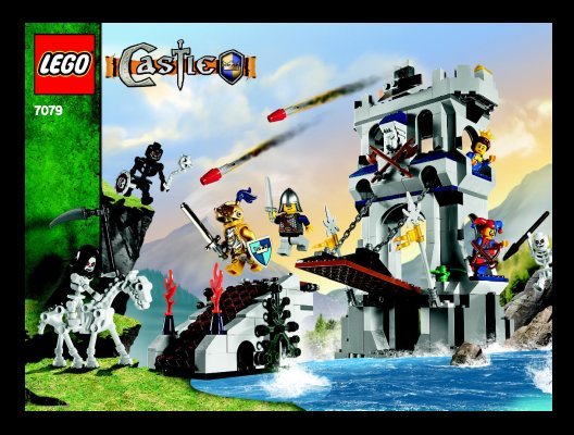 Istruzioni per la Costruzione - LEGO - 7079 - Drawbridge  Defense: Page 1