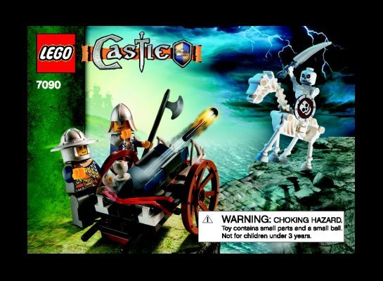 Istruzioni per la Costruzione - LEGO - 7090 - Crossbow Attack: Page 1