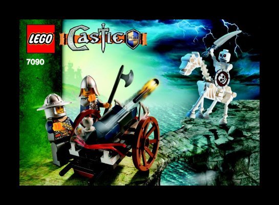 Istruzioni per la Costruzione - LEGO - 7090 - Crossbow Attack: Page 1