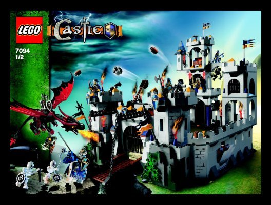 Istruzioni per la Costruzione - LEGO - 7094 - King's Castle Siege: Page 1