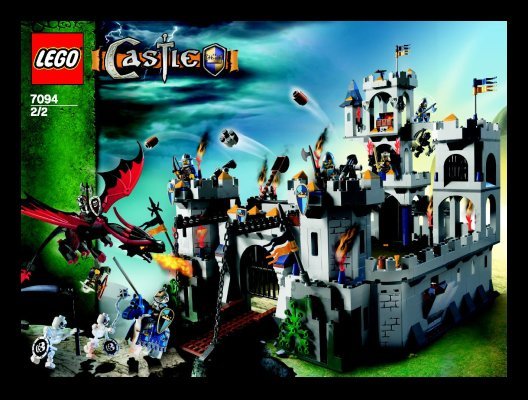 Istruzioni per la Costruzione - LEGO - 7094 - King's Castle Siege: Page 1