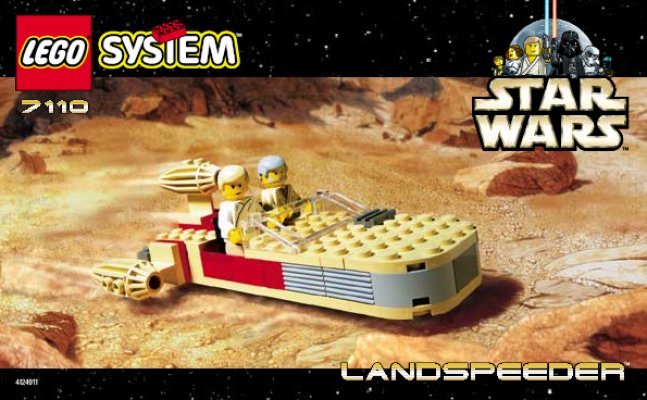 Istruzioni per la Costruzione - LEGO - 7110 - Landspeeder™: Page 1