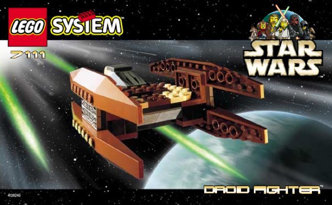 Istruzioni per la Costruzione - LEGO - 7111 - Droid Fighter™: Page 1