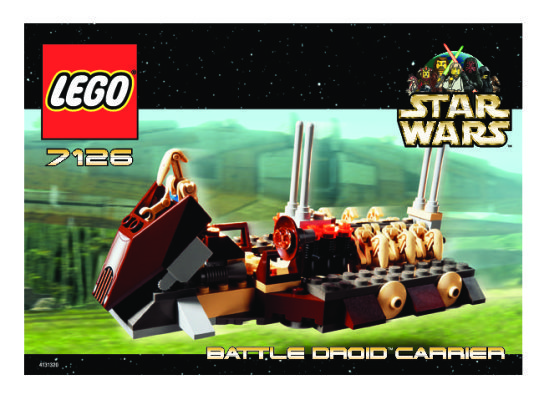 Istruzioni per la Costruzione - LEGO - 7126 - Battle Droid™Carrier: Page 1