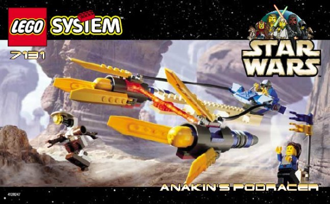 Istruzioni per la Costruzione - LEGO - 7131 - Anakin's Podracer™: Page 1