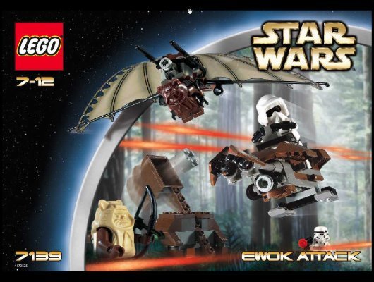 Istruzioni per la Costruzione - LEGO - 7139 - Ewok™ Attack: Page 1