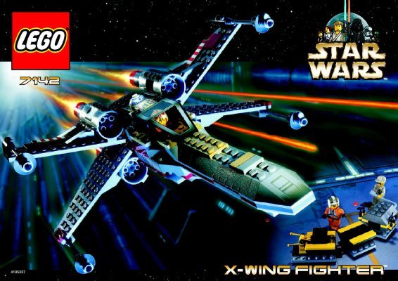 Istruzioni per la Costruzione - LEGO - 7142 - LEGO SYSTEM X-WING FIGHTER TM: Page 1