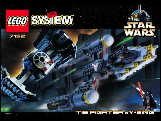 Istruzioni per la Costruzione - LEGO - 7152 - LEGO SYSTEM Y-WING FIGHTER TM: Page 1