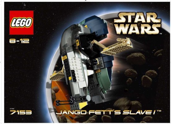 Istruzioni per la Costruzione - LEGO - 7153 - Jango Fett's Slave I™: Page 1