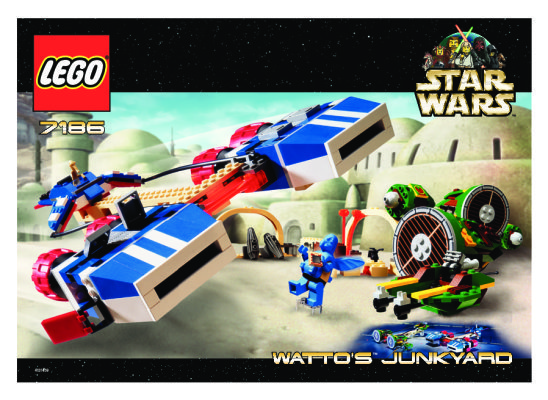 Istruzioni per la Costruzione - LEGO - 7186 - Watto's Junkyard: Page 1