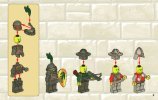 Istruzioni per la Costruzione - LEGO - 7187 - Escape from Dragon's Prison: Page 3