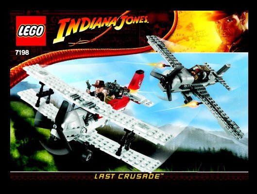 Istruzioni per la Costruzione - LEGO - 7198 - Fighter Plane Attack: Page 1