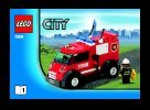 Istruzioni per la Costruzione - LEGO - 7208 - Fire Station: Page 1