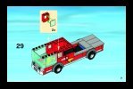 Istruzioni per la Costruzione - LEGO - 7208 - Fire Station: Page 31