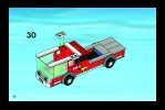 Istruzioni per la Costruzione - LEGO - 7208 - Fire Station: Page 32