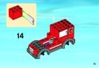 Istruzioni per la Costruzione - LEGO - 7208 - Fire Station: Page 15