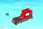 Istruzioni per la Costruzione - LEGO - 7208 - Fire Station: Page 16