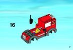 Istruzioni per la Costruzione - LEGO - 7208 - Fire Station: Page 17