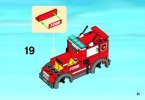 Istruzioni per la Costruzione - LEGO - 7208 - Fire Station: Page 21