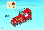 Istruzioni per la Costruzione - LEGO - 7208 - Fire Station: Page 22