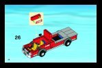 Istruzioni per la Costruzione - LEGO - 7208 - Fire Station: Page 28