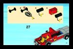 Istruzioni per la Costruzione - LEGO - 7208 - Fire Station: Page 29