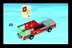 Istruzioni per la Costruzione - LEGO - 7208 - Fire Station: Page 31