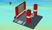 Istruzioni per la Costruzione - LEGO - 7240 - Fire Station: Page 6