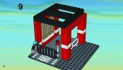 Istruzioni per la Costruzione - LEGO - 7240 - Fire Station: Page 10