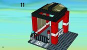 Istruzioni per la Costruzione - LEGO - 7240 - Fire Station: Page 12