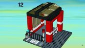 Istruzioni per la Costruzione - LEGO - 7240 - Fire Station: Page 13