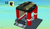 Istruzioni per la Costruzione - LEGO - 7240 - Fire Station: Page 14