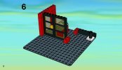 Istruzioni per la Costruzione - LEGO - 7240 - Fire Station: Page 8