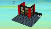 Istruzioni per la Costruzione - LEGO - 7240 - Fire Station: Page 9