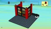 Istruzioni per la Costruzione - LEGO - 7240 - Fire Station: Page 10