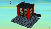 Istruzioni per la Costruzione - LEGO - 7240 - Fire Station: Page 11