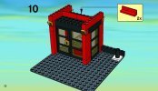 Istruzioni per la Costruzione - LEGO - 7240 - Fire Station: Page 12