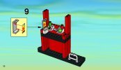 Istruzioni per la Costruzione - LEGO - 7240 - Fire Station: Page 10