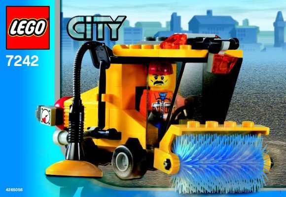 Istruzioni per la Costruzione - LEGO - 7242 - Street Sweeper: Page 1