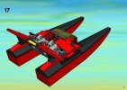 Istruzioni per la Costruzione - LEGO - 7244 - Speedboat: Page 17