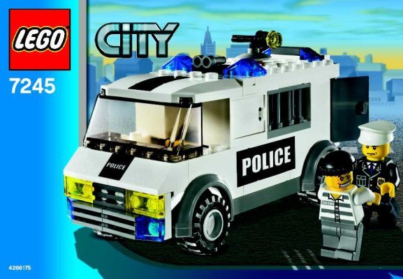 Istruzioni per la Costruzione - LEGO - 7245 - Prisoner Transport: Page 1