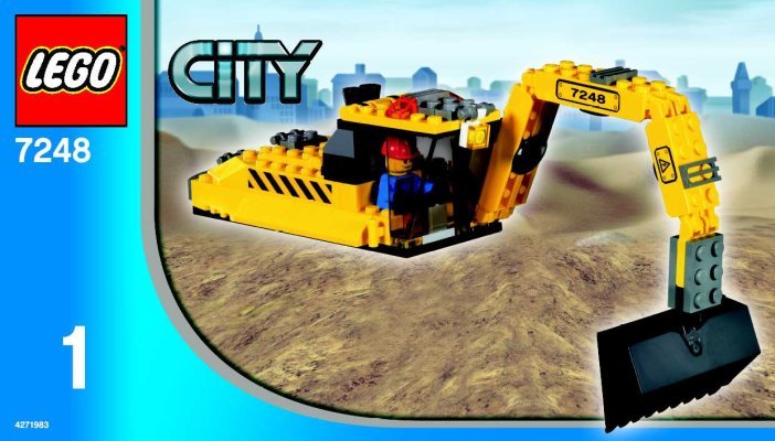 Istruzioni per la Costruzione - LEGO - 7248 - Digger: Page 1